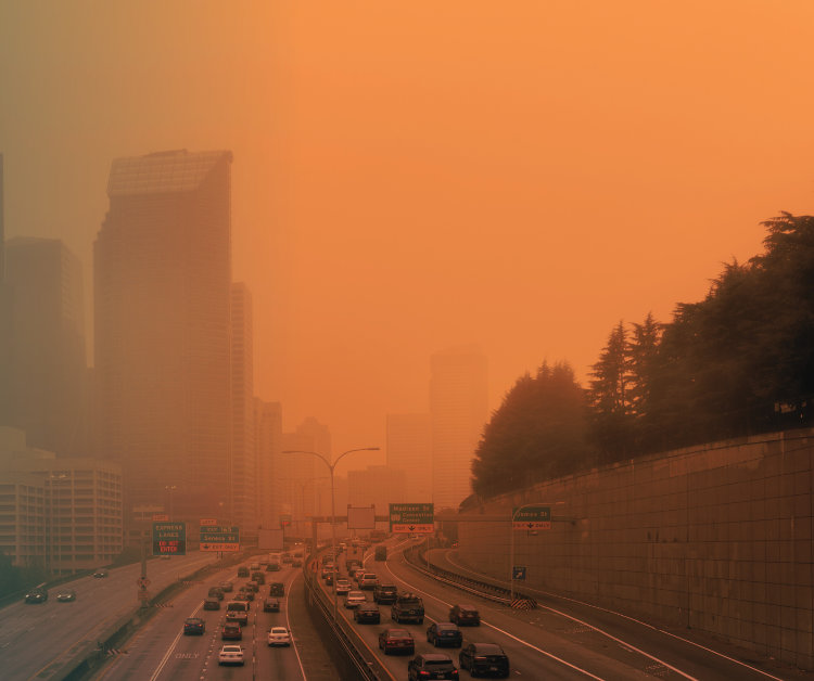 wildfire smoke air filter HVAC